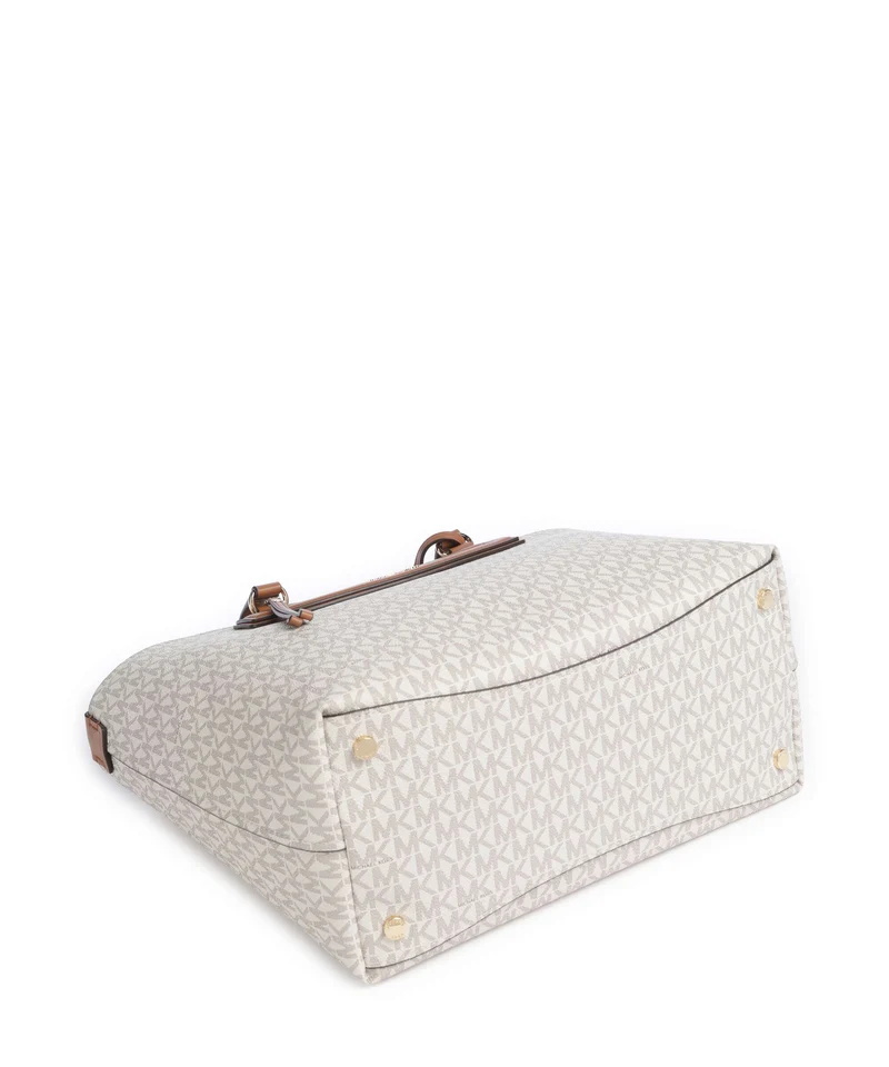 Michael Kors Jet Set Travel Medium Cabas vanilla/acorn