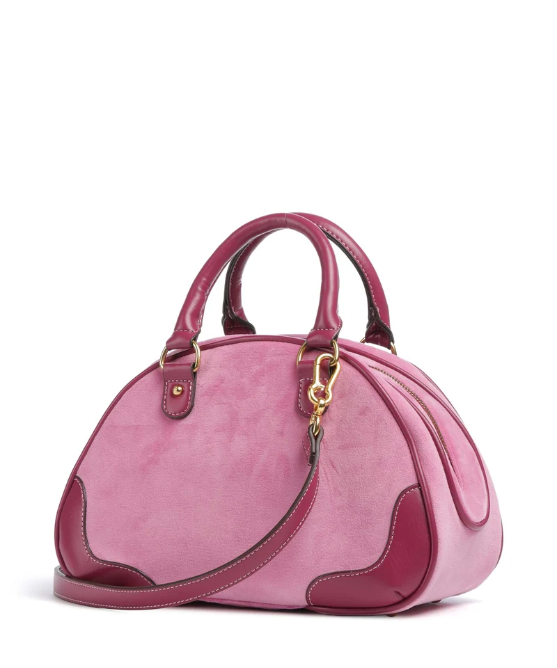 Juicy Couture Twig Narrative Velvet Sac à main super pink