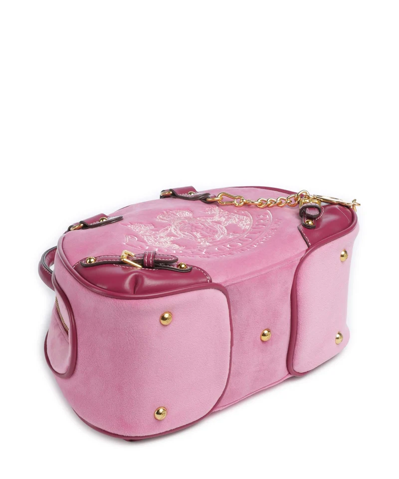 Juicy Couture Twig Narrative Velvet Sac à main super pink