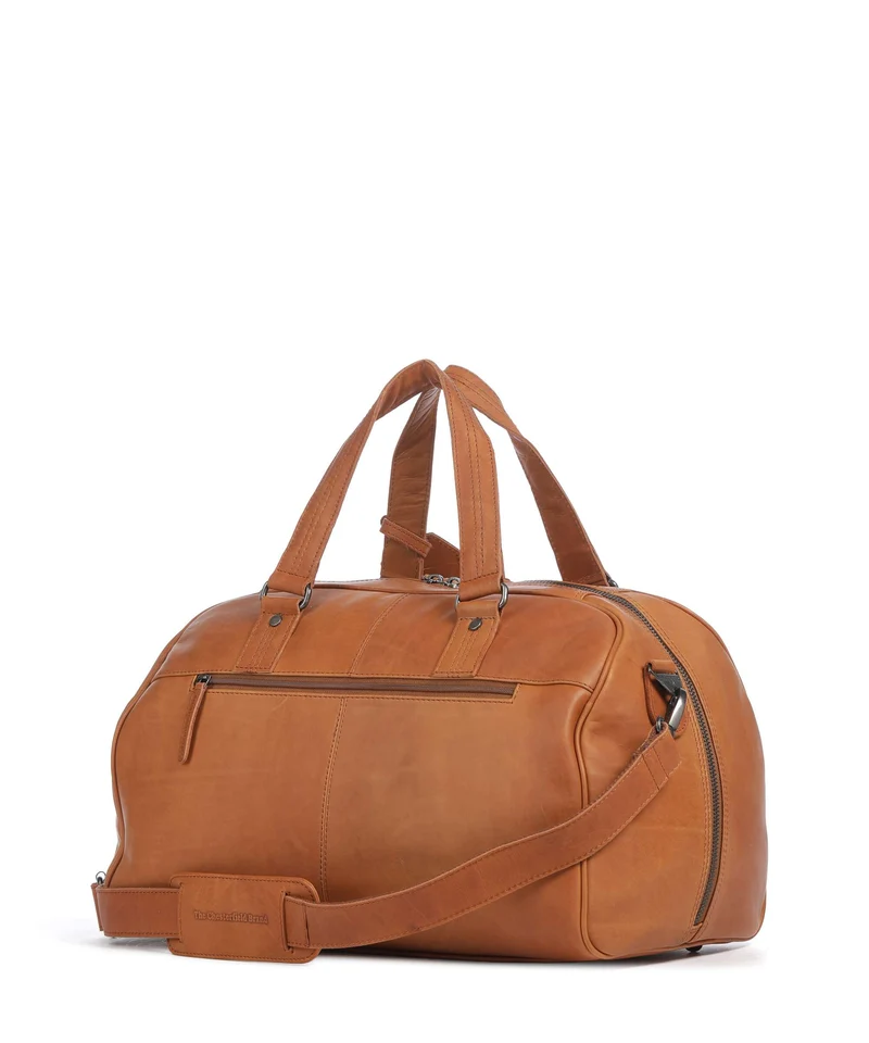 The Chesterfield Brand Wax Pull Up Cow Volenza Sac week-end cognac