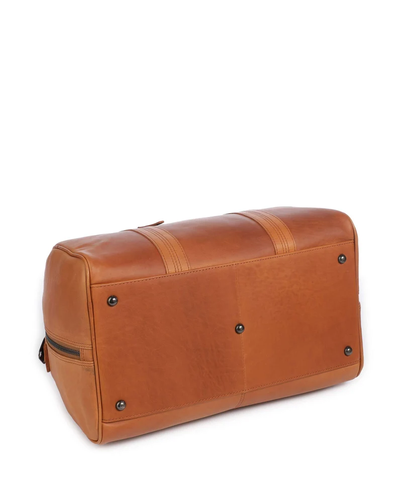 The Chesterfield Brand Wax Pull Up Cow Volenza Sac week-end cognac