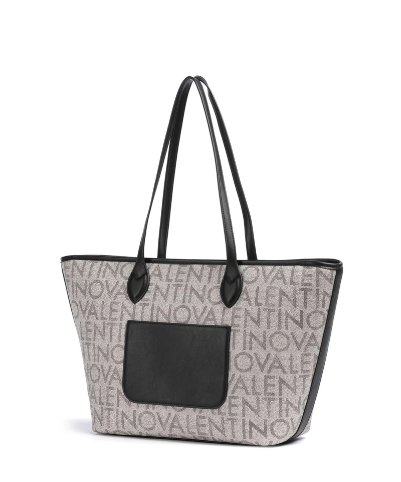 Valentino Bags Logo Cabas beige/nero