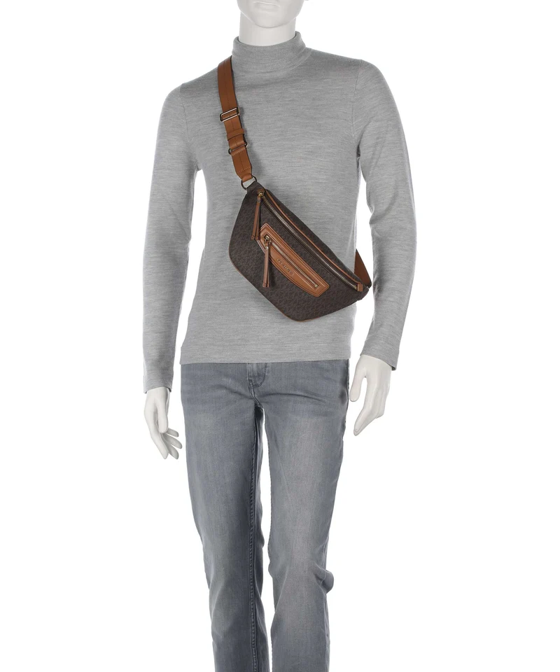 Michael Kors Jet Set Travel Medium Sac banane brown/acorn