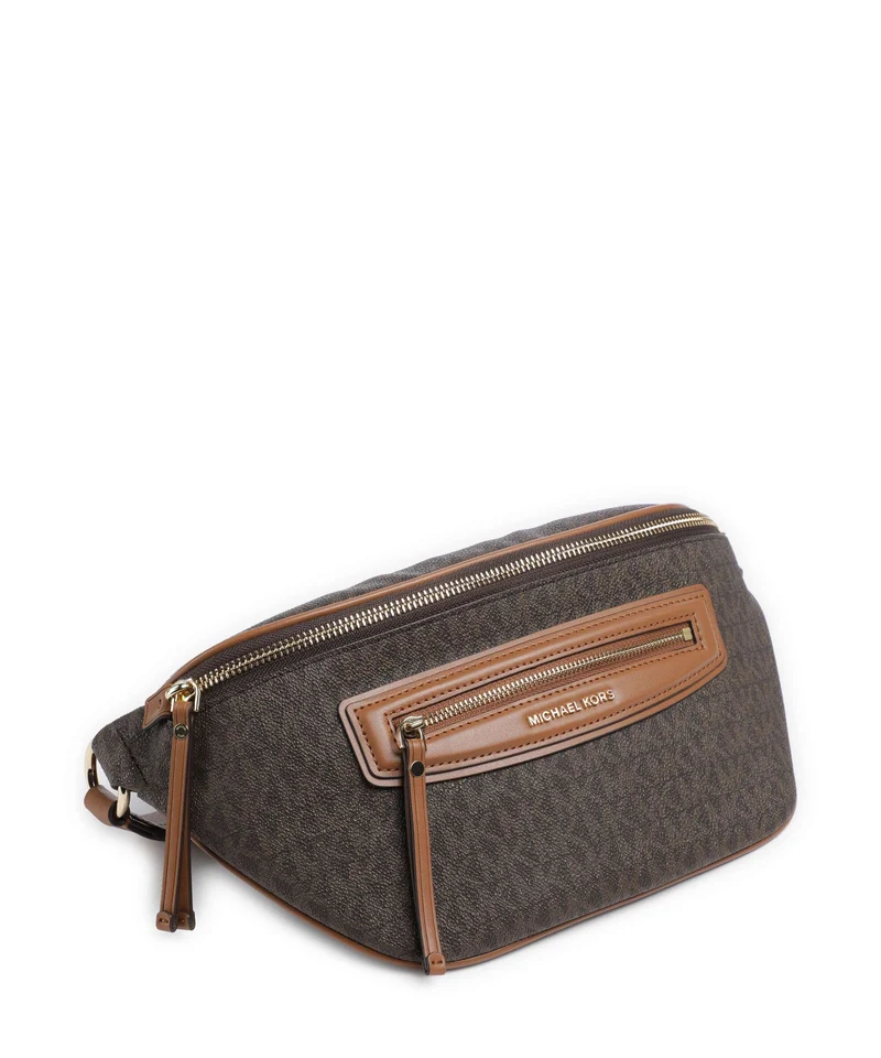 Michael Kors Jet Set Travel Medium Sac banane brown/acorn