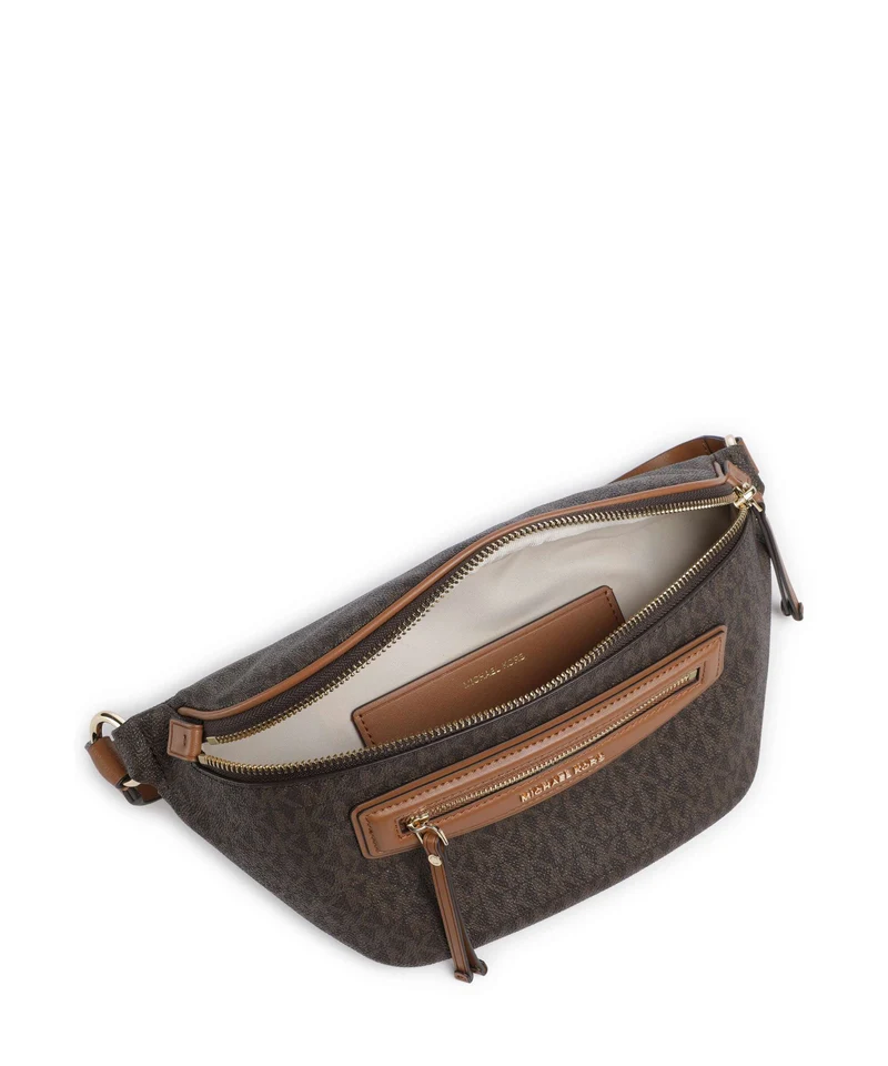 Michael Kors Jet Set Travel Medium Sac banane brown/acorn
