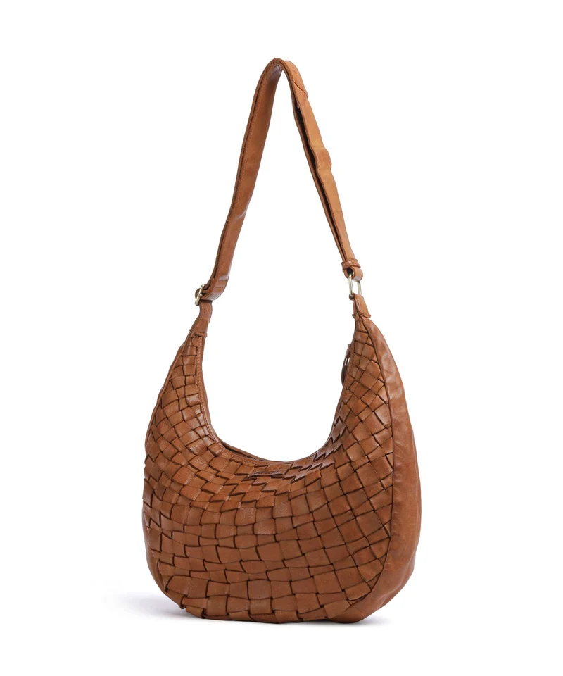 Depeche Warsaw Sac fourre-tout vintage cognac