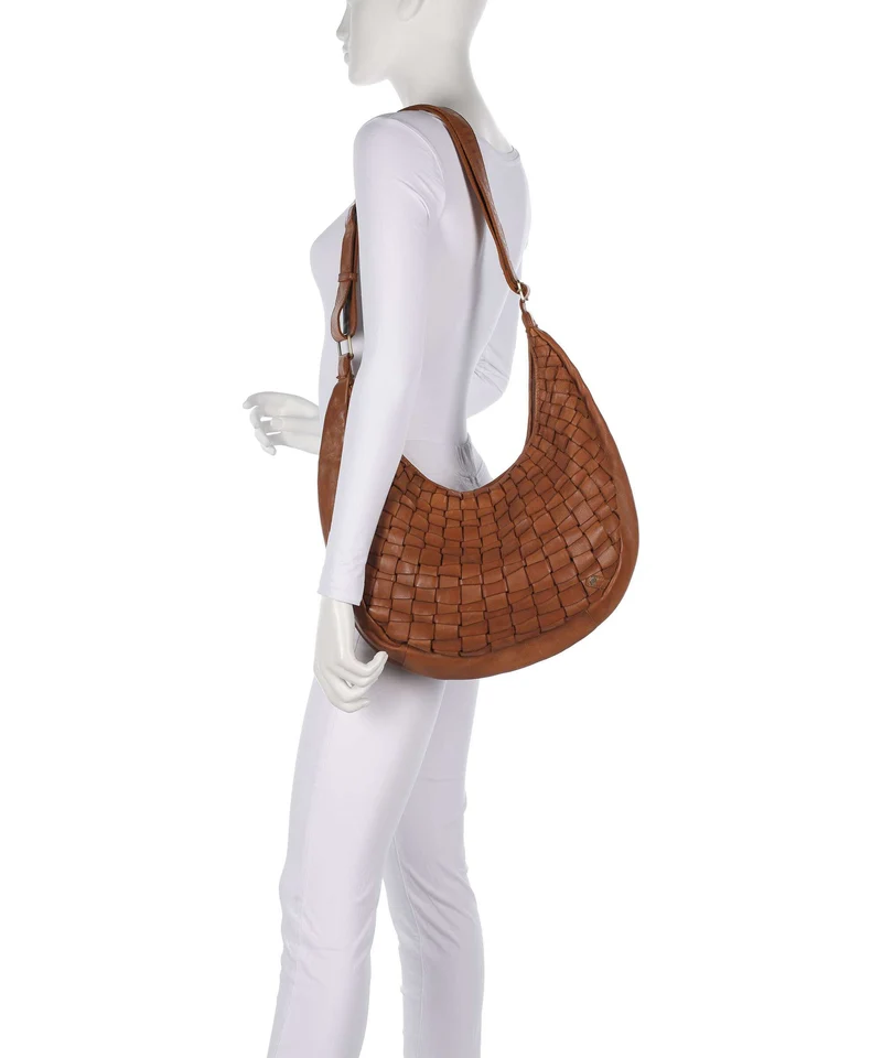 Depeche Warsaw Sac fourre-tout vintage cognac