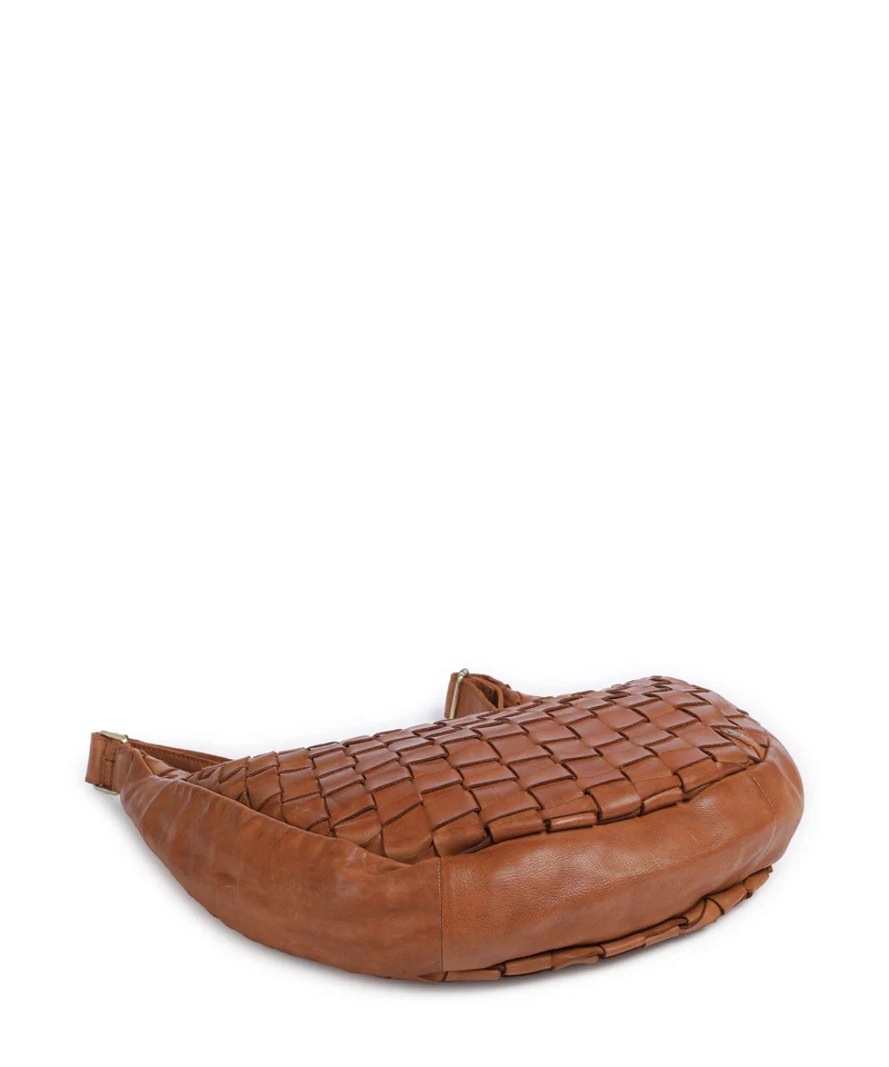 Depeche Warsaw Sac fourre-tout vintage cognac