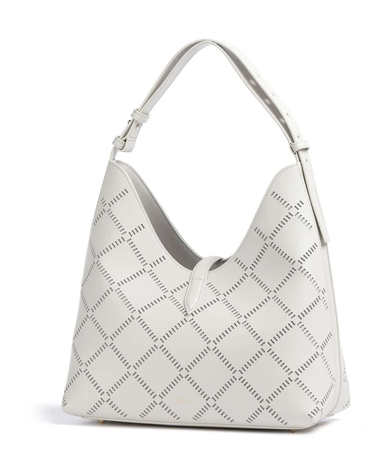 Furla Goccia M Sac fourre-tout marshmallow
