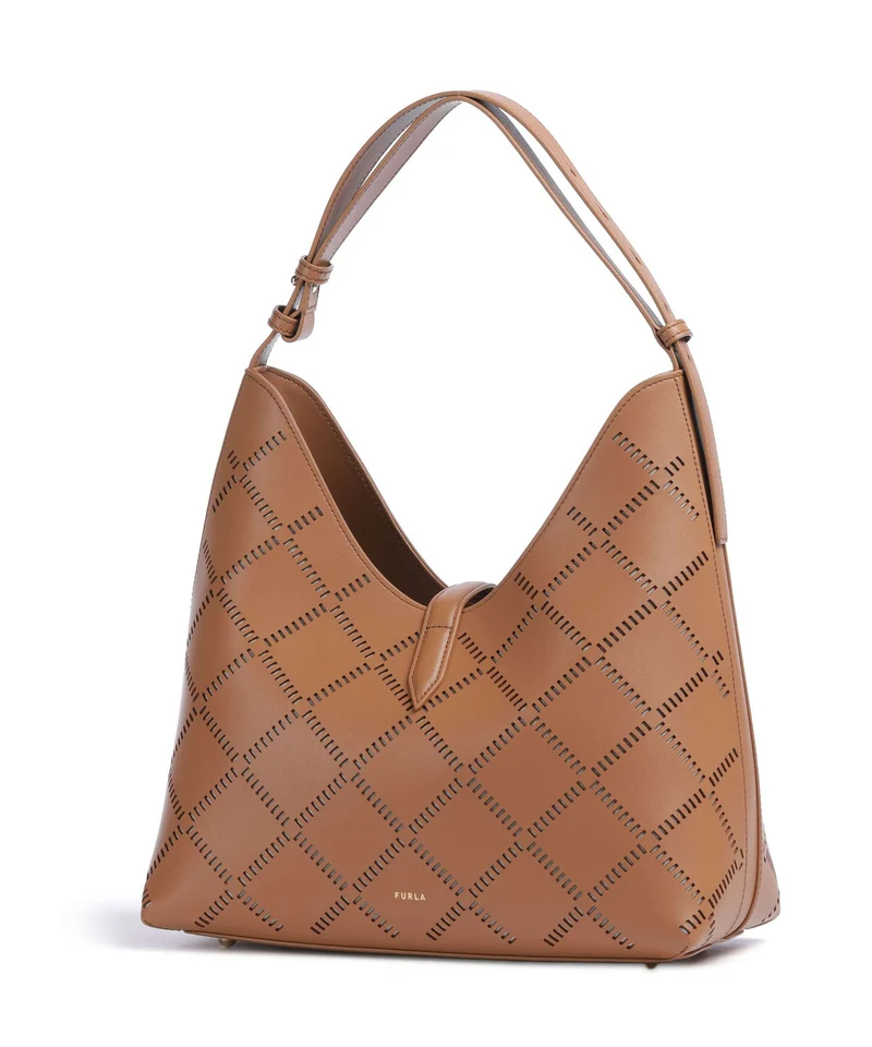 Furla Goccia M Sac fourre-tout brandy