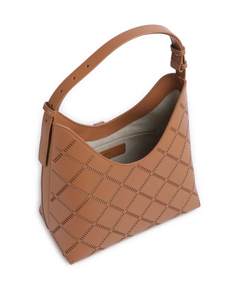 Furla Goccia M Sac fourre-tout brandy