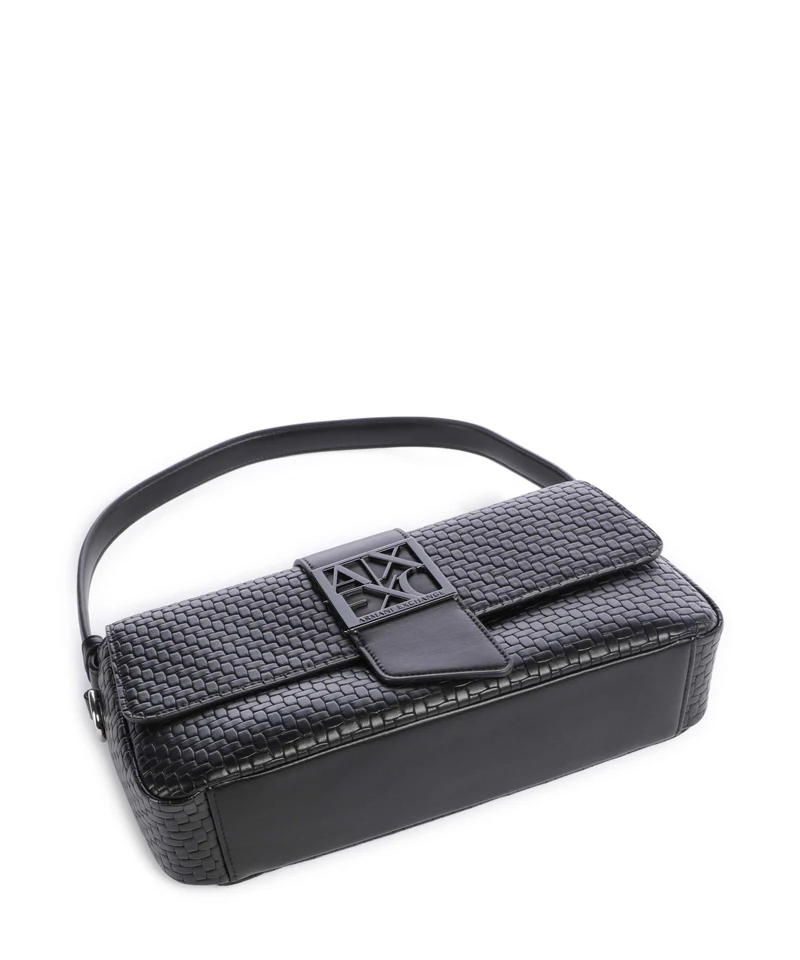 Armani Exchange Susy Soft Woven Sac porté épaule black