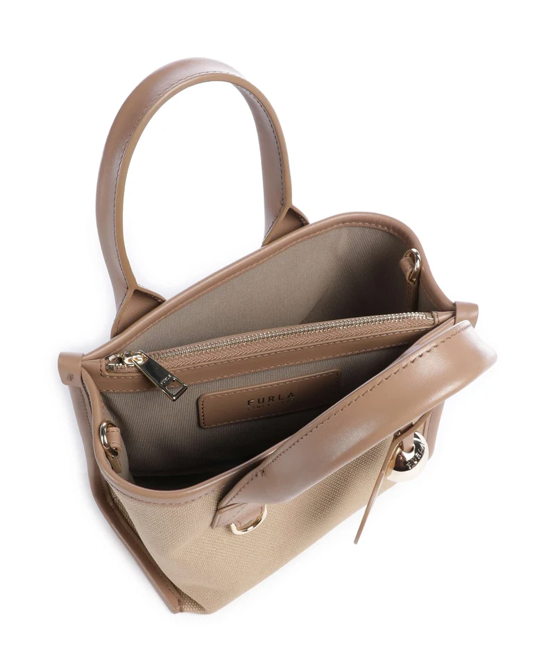Furla Divide It Mini Sac à main naturale/toffee