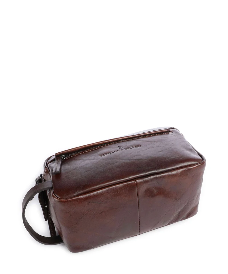 Castelijn & Beerens Rien Trousse de toilette cognac