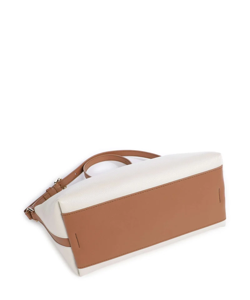 Furla Debby Mini Sac porté épaule panna/brandy