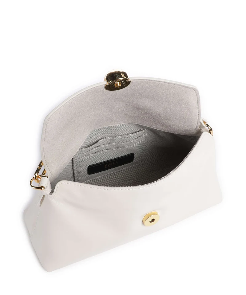 Furla Sfera Soft Mini Sac bandoulière panna