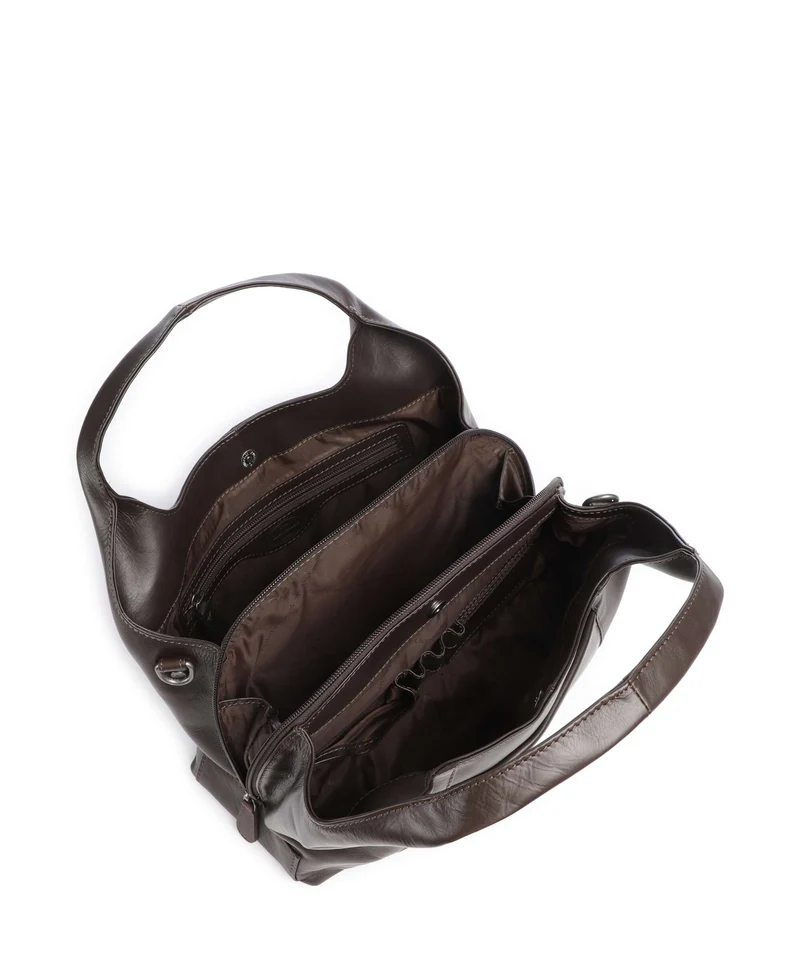 The Chesterfield Brand Wax Pull Up Cow Salina Sac à main brown