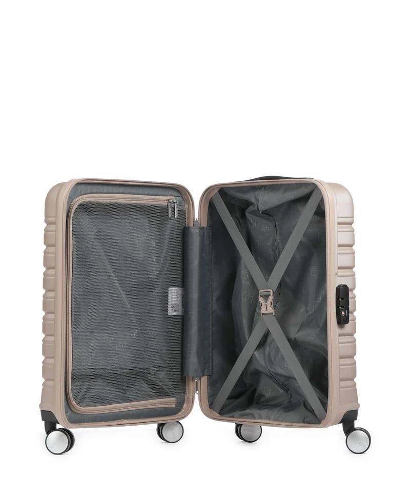 American Tourister Flashline Valise 4 roues ivory gold