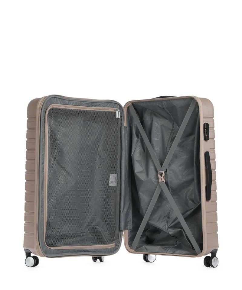 American Tourister Flashline Valise 4 roues ivory gold