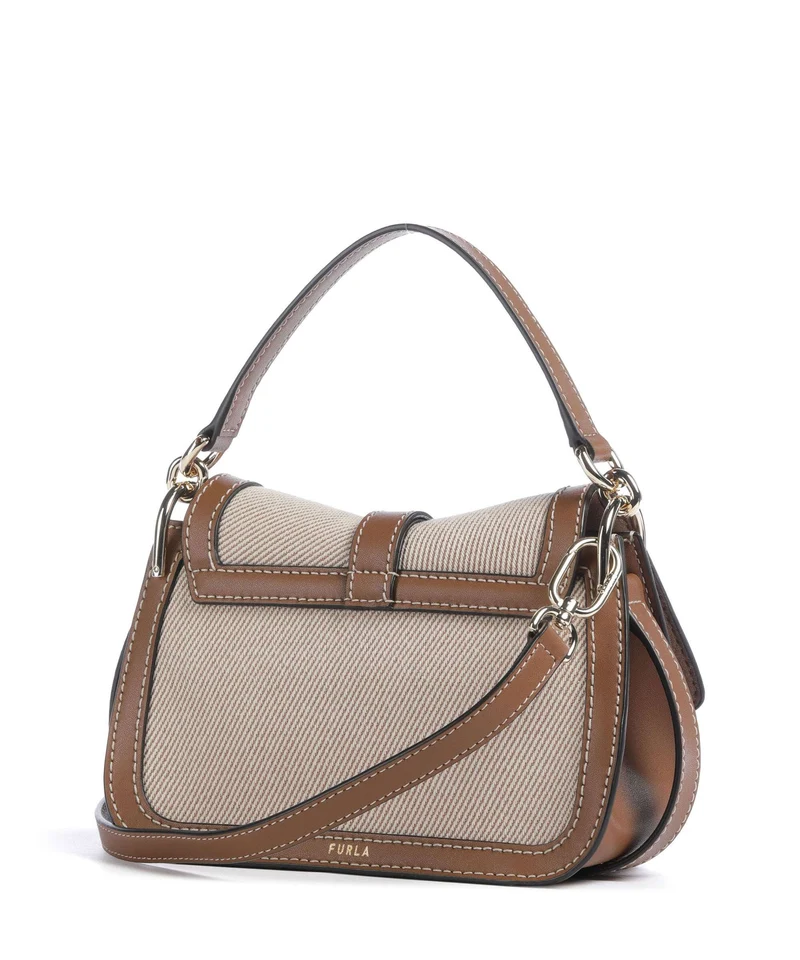 Furla Flow Mini Sac à main toni cognac