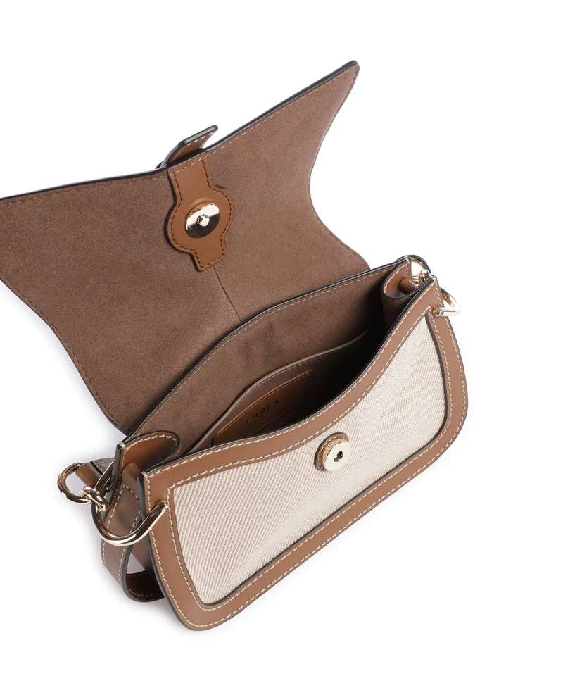Furla Flow Mini Sac à main toni cognac