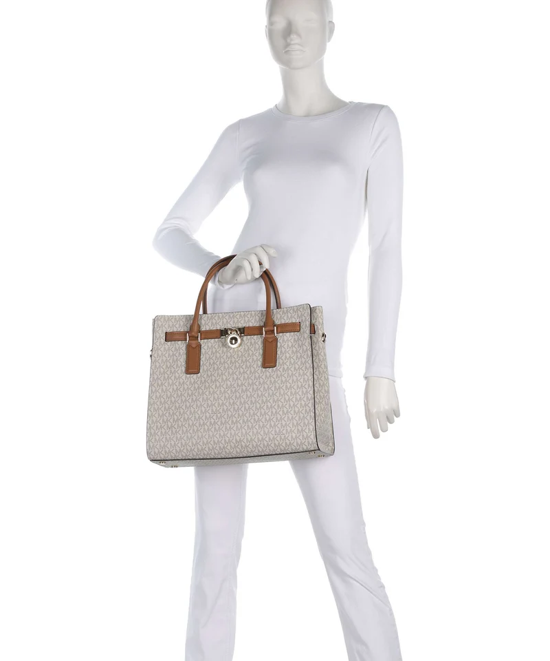Michael Kors Hamilton Moderne Large Sac à main vanilla/acorn