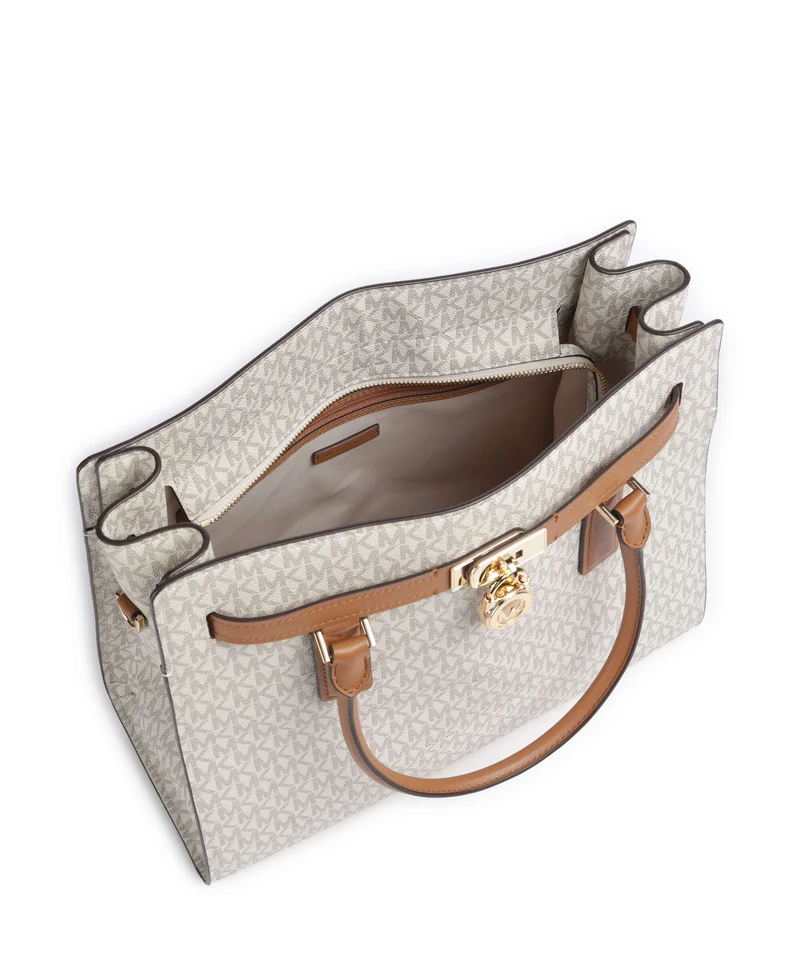 Michael Kors Hamilton Moderne Large Sac à main vanilla/acorn