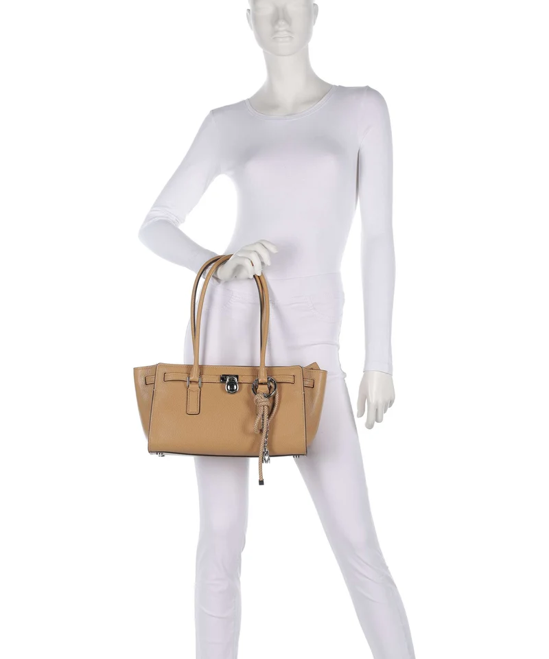 Michael Kors Hamilton Moderne Small Sac porté épaule peanut