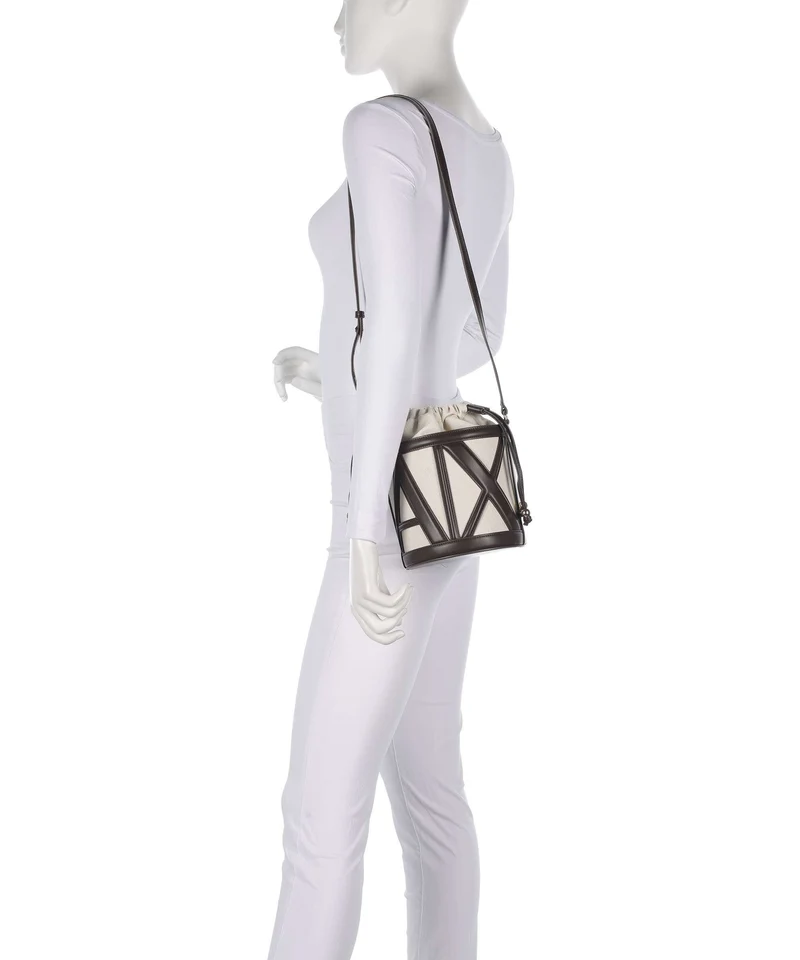 Armani Exchange Marisol Sac seau natural/dusk shade