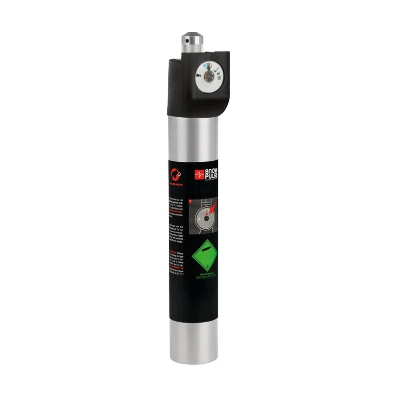 Cartouche à air comprimé rechargeable vide pour sac avalanche
