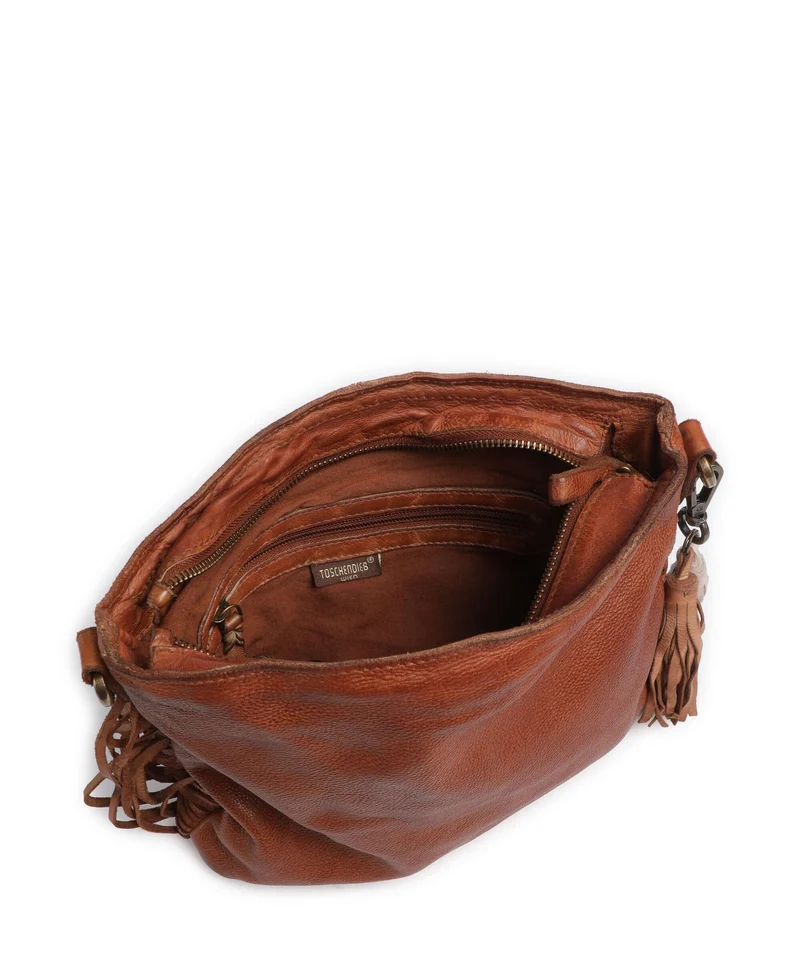 Taschendieb Wien Löwengasse 4x Sac bandoulière cognac