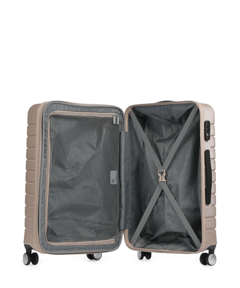 American Tourister Flashline Valise 4 roues ivory gold