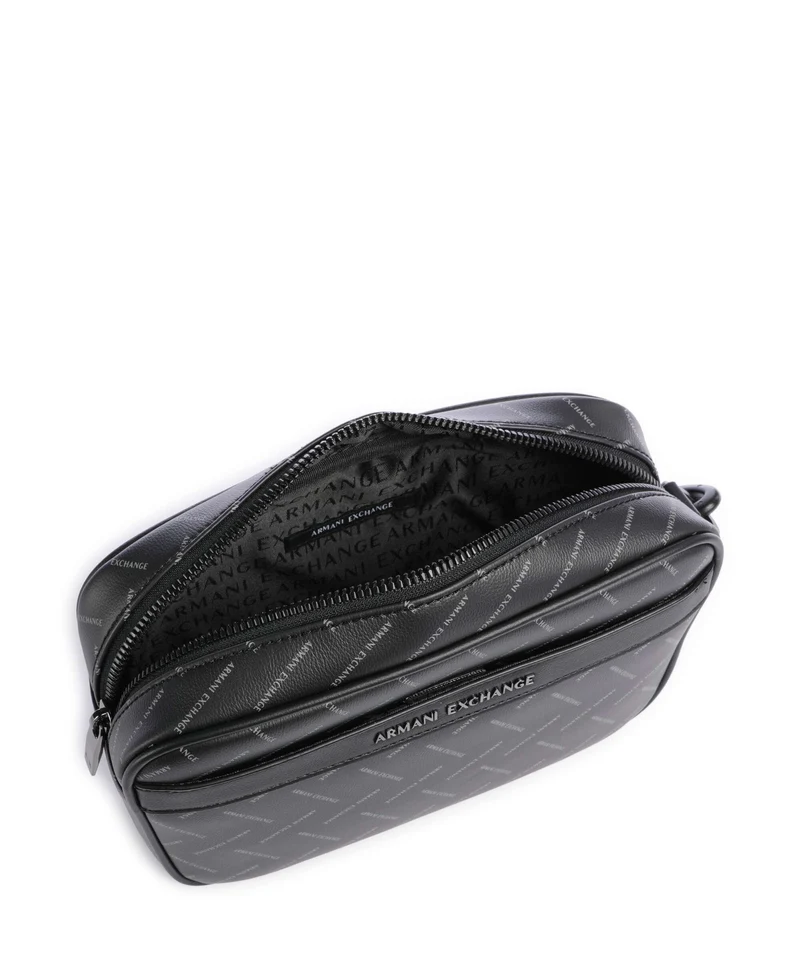 Armani Exchange Ginevra Printed Trousse de toilette black/chiseled stone