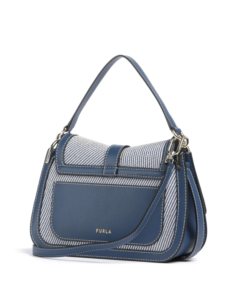 Furla Flow M Sac à main toni indigo