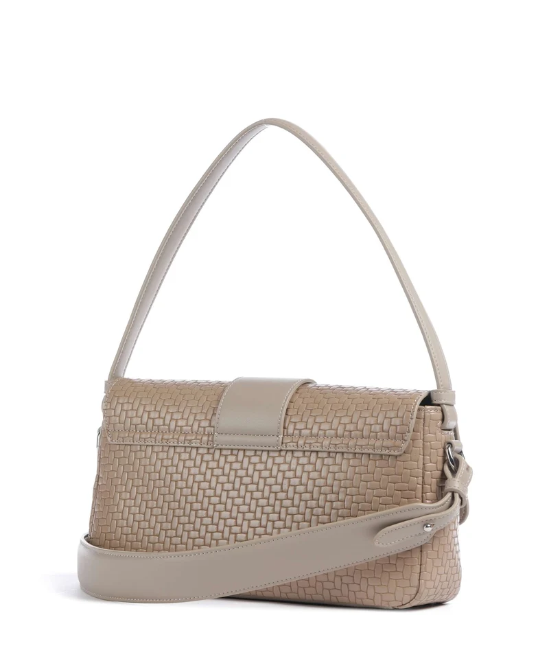 Armani Exchange Susy Soft Woven Sac porté épaule sand