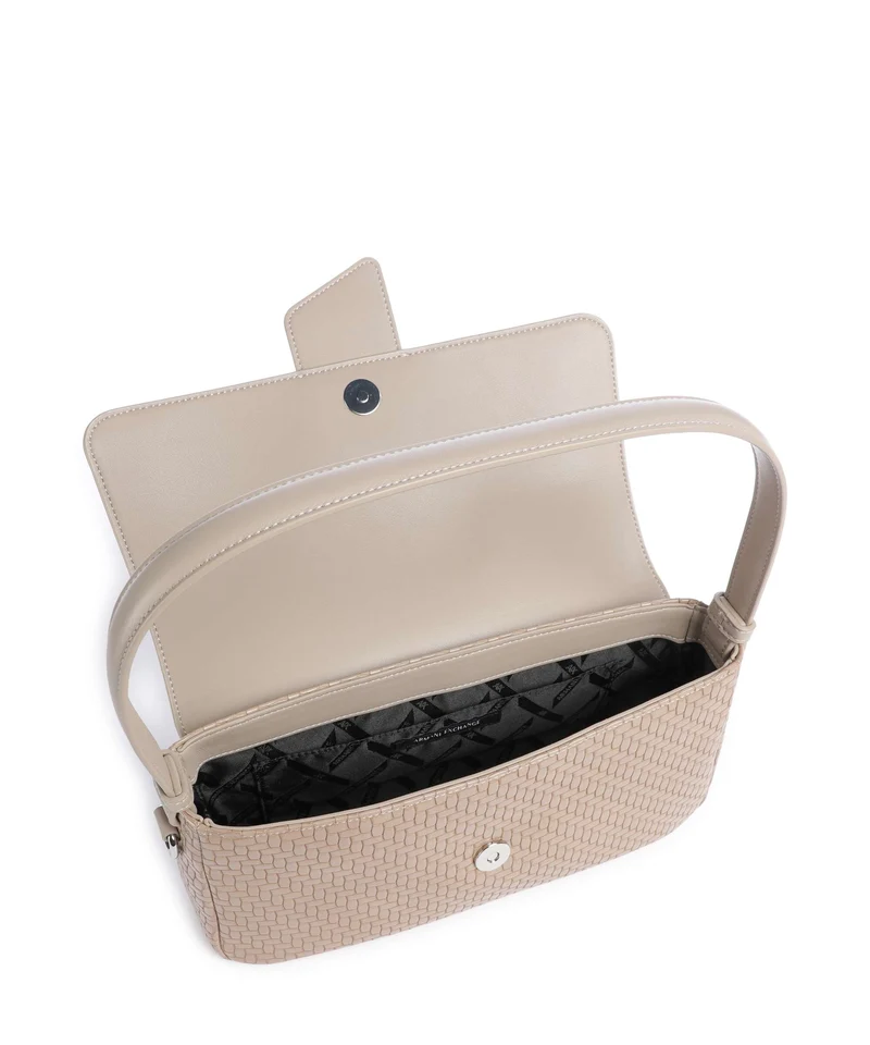 Armani Exchange Susy Soft Woven Sac porté épaule sand