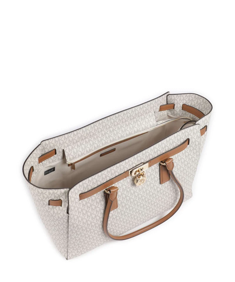 Michael Kors Hamilton Moderne Large Cabas vanilla/acorn