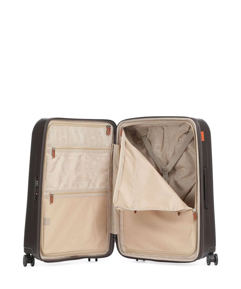 Jump Uppsala Pc Valise 4 roues chocolat