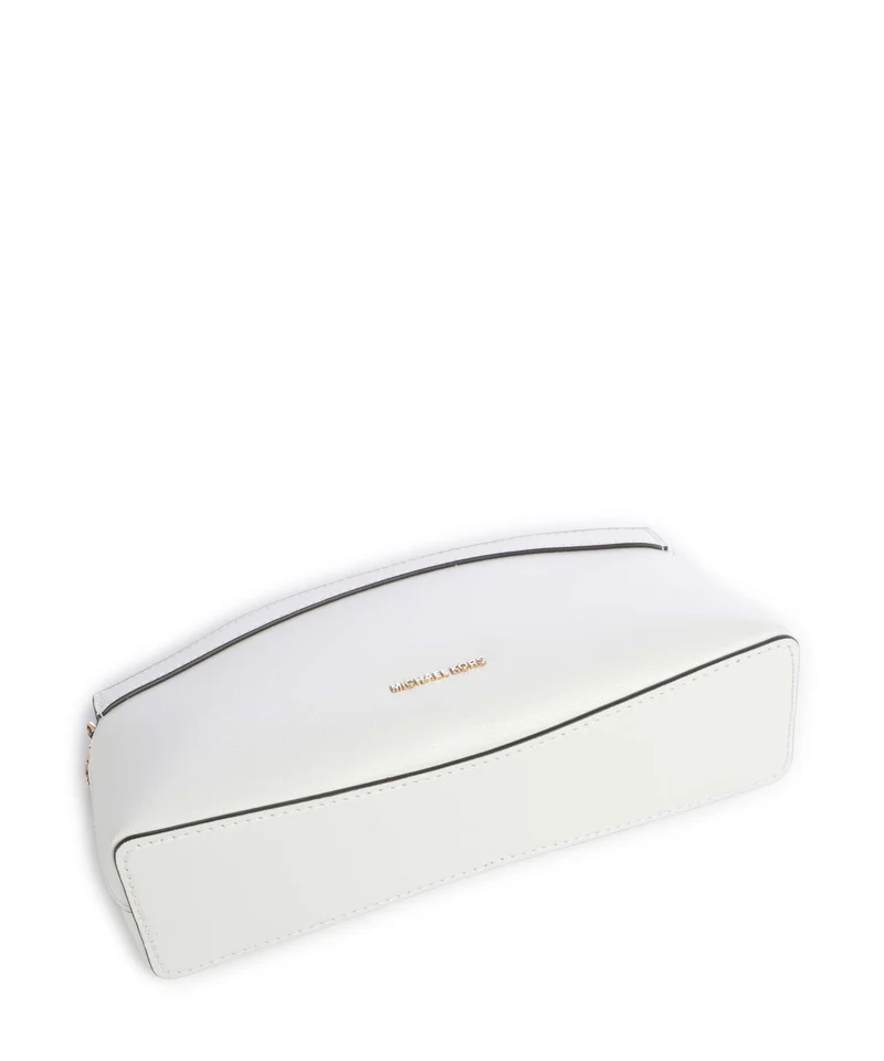 Michael Kors Athena Dome Chain Small Sac porté épaule optic white