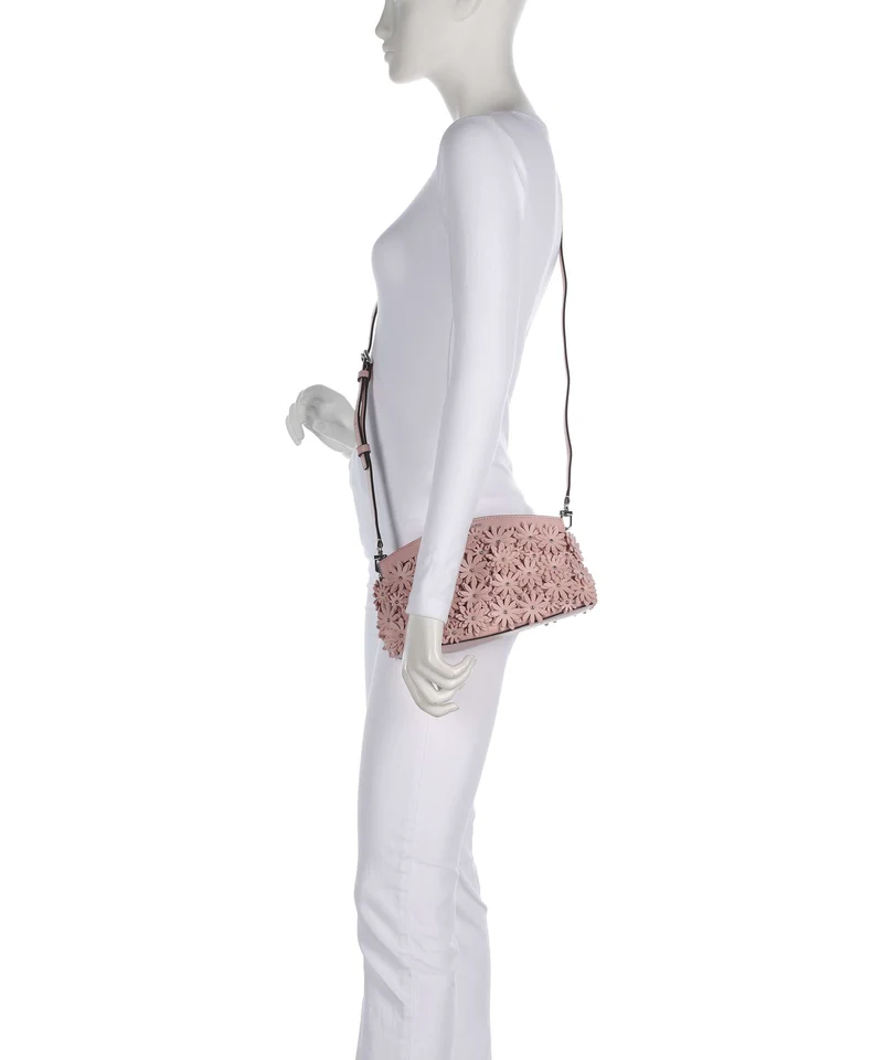 Michael Kors Athena Dome Chain Small Sac porté épaule smokey rose