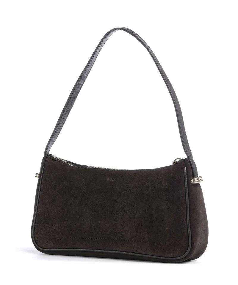 BOSS Beyond S Sac porté épaule dark brown