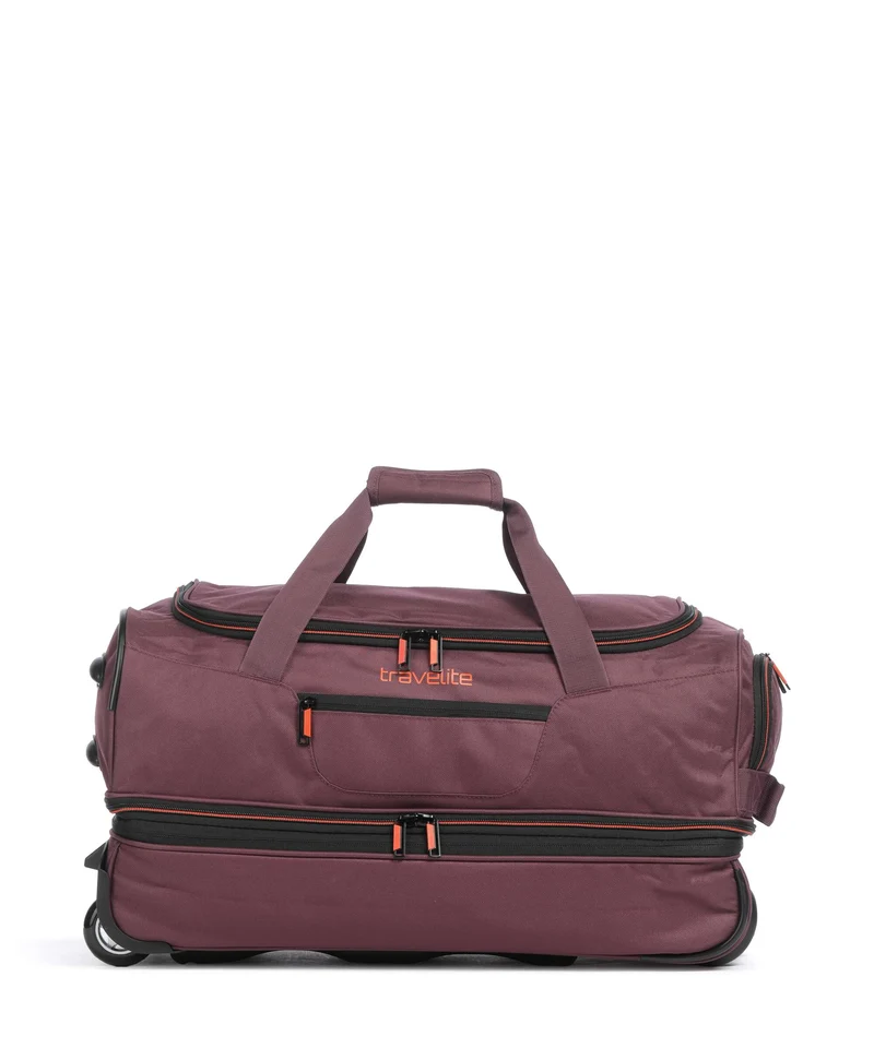 Travelite Basics Sac de voyage à roulettes bordeaux