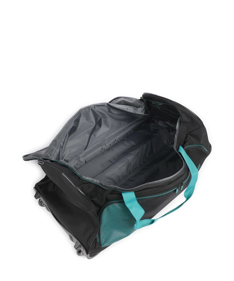 Travelite Basics Sac de voyage à roulettes schwarz/petrol