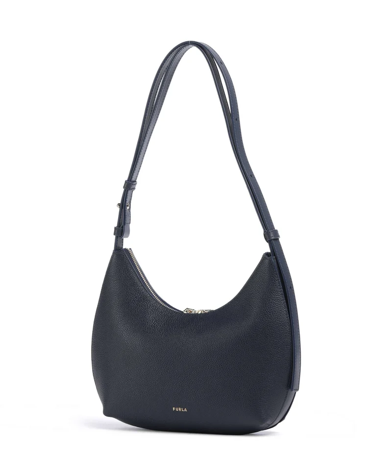Furla Goccia S Sac porté épaule ink blue