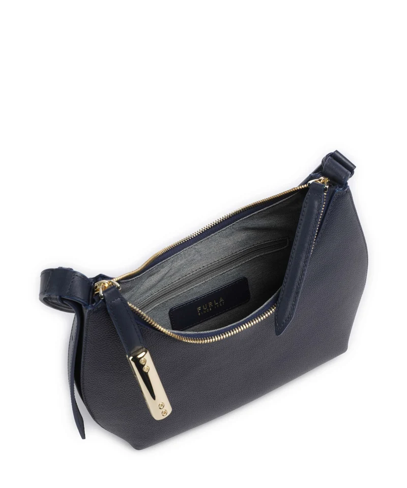 Furla Goccia S Sac porté épaule ink blue
