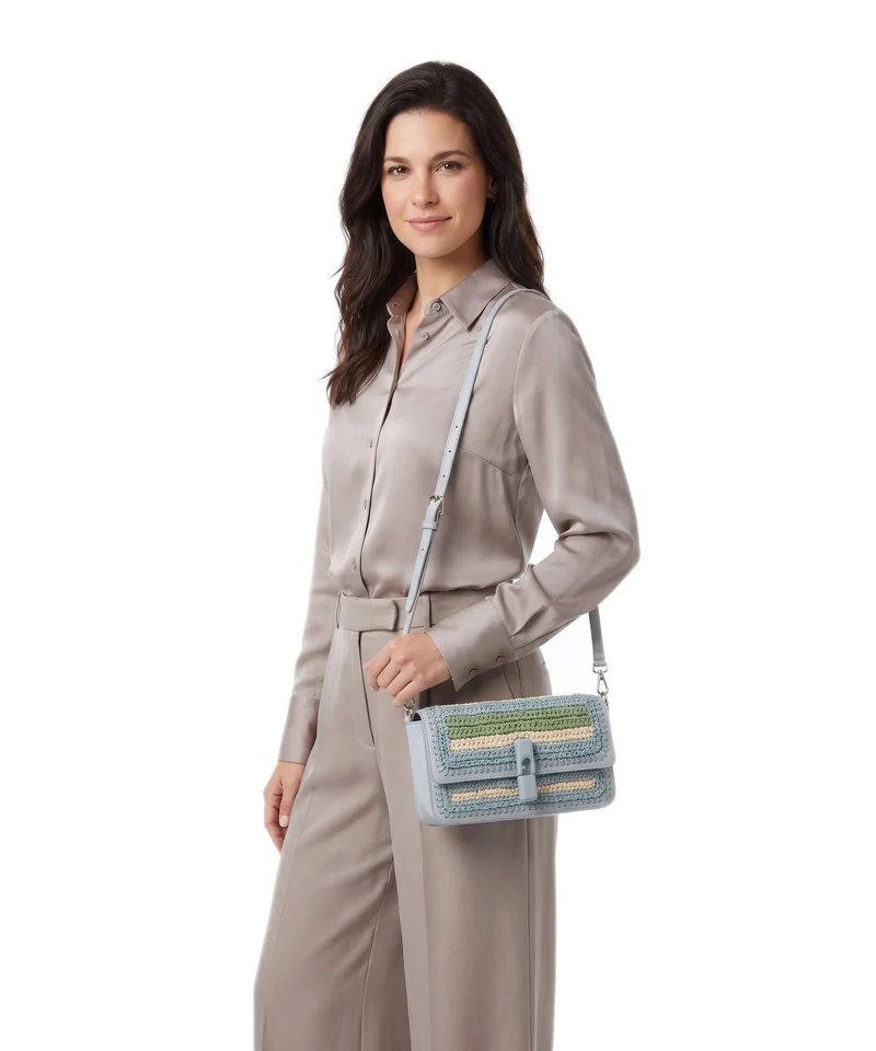 Furla Iride S Sac bandoulière toni carta da zucchero