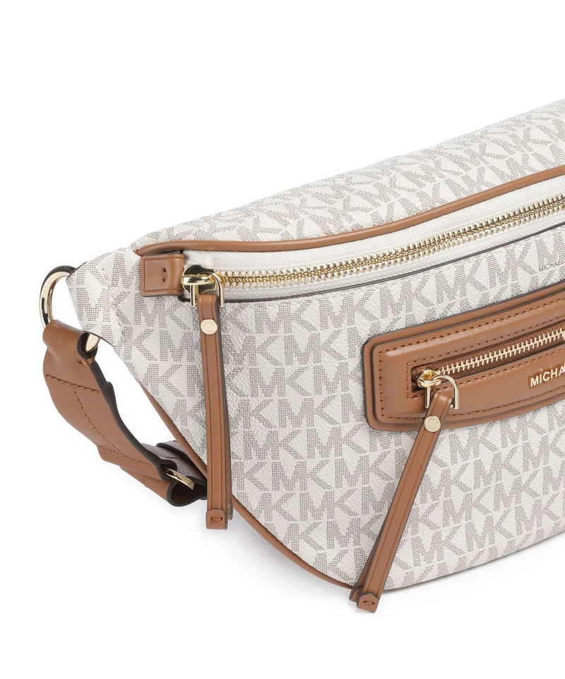 Michael Kors Jet Set Travel Medium Sac banane vanilla/acorn