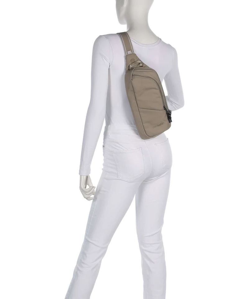 Pacsafe V Sac sling digital gray