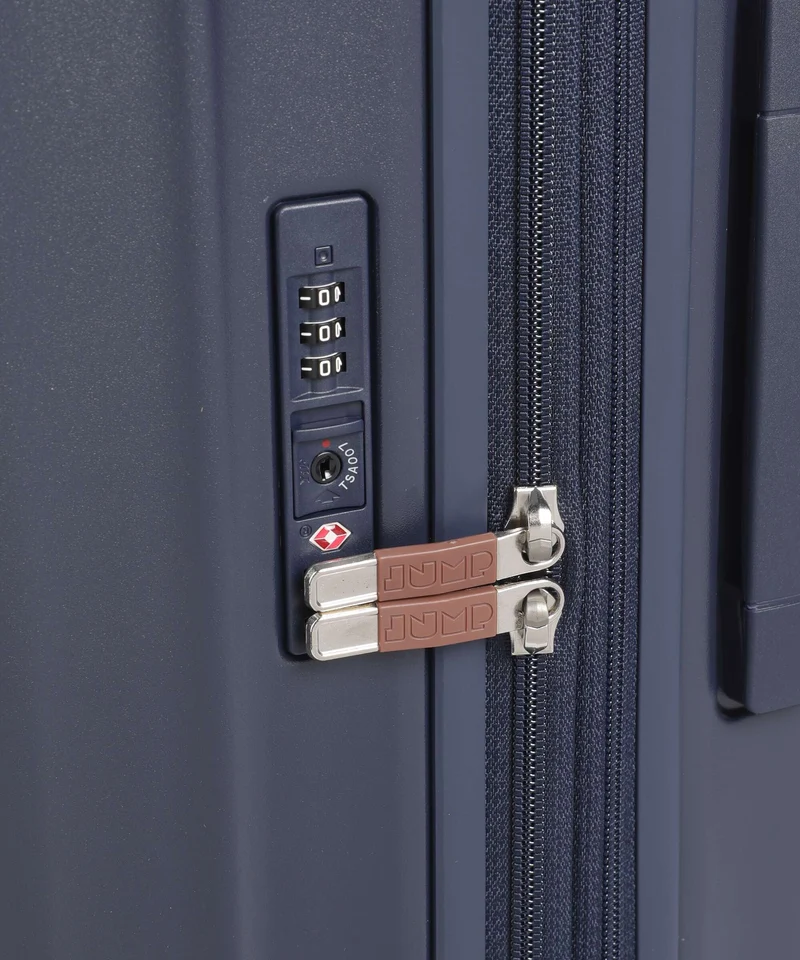 Jump Uppsala Pc Valise 4 roues marine