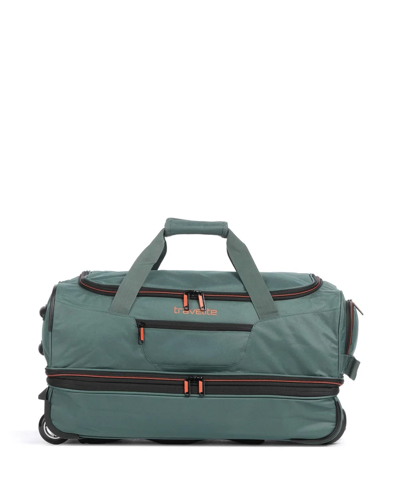 Travelite Basics Sac de voyage à roulettes dunkelgrün